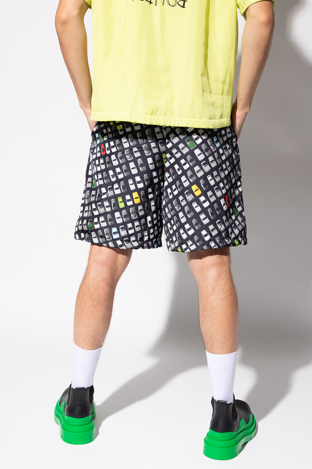 ショートパンツ BOTTEGA VENETA Printed Leather Shorts Printed shorts Bottega Veneta - leather card case bottega
